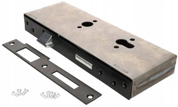 Zadlabávací zámok ľavý 90x63 pre kazetovú schránku