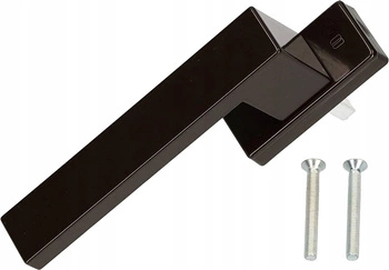 Bronzová hliníková kľučka na balkónové okno