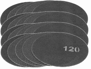 Brúsny kotúč tvrdý 20x sieťový kotúč na suchý zips 120