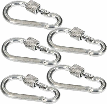 Twist karabína 40 lanový hák - 5 ks.