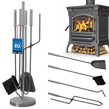 Krbová súprava vešiak pohrabáč varná lopata