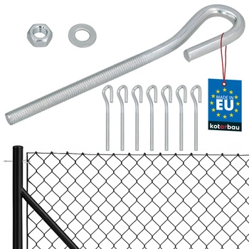 Napínač siete m8 pre uzavreté ploty - 6 ks.