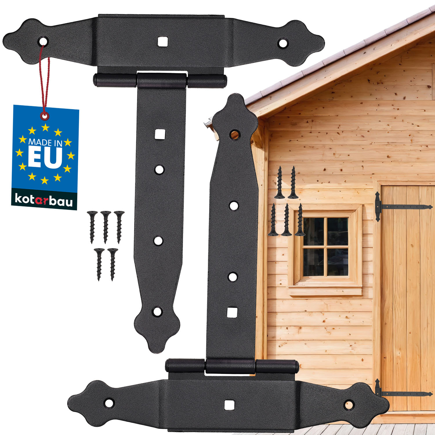 Altánok krížový záves okenice brány 200mm - 2 ks.