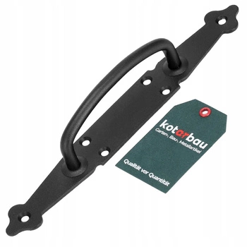 Dverový úchyt 27 nábytok dvere brána - Farba čierna