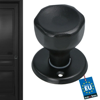 Otočná gombíková kľučka na dvere a bránky