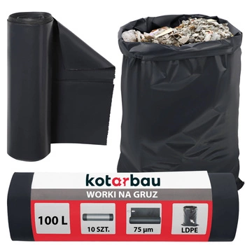 Fóliové vrecia na odpad 100 l