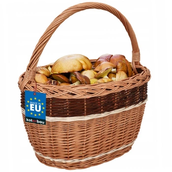 Prútený košík 42x28 cm