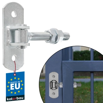 Skrutkovací nastaviteľný záves brány m18