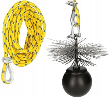 Súprava na čistenie komínov 200 mm 10 m