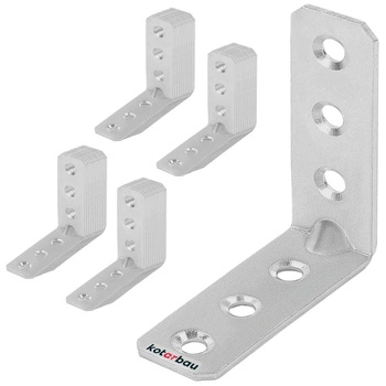 Uholník s prelisom 60x60x20 - 100 ks.