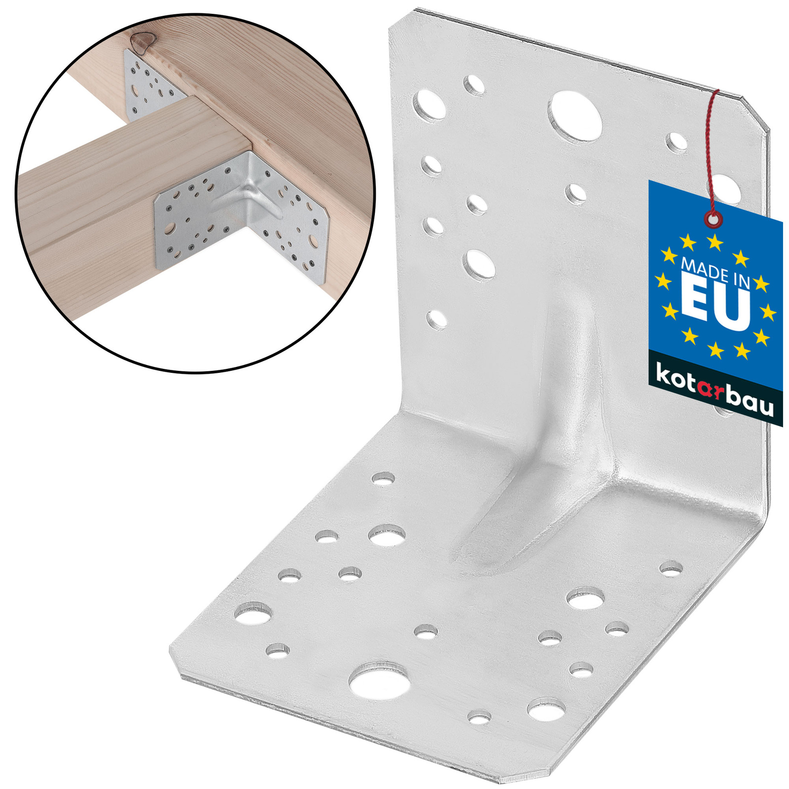 Uholník s prelisom 105x105x90