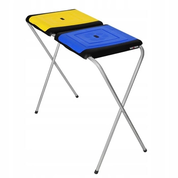 Stojan rám na vrecia na odpad 2x120l - Farba čierna