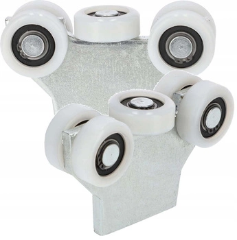 Vozík 25mm pre posuvné brány 5 valčekov - 2 ks.