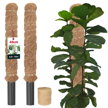 Kokosový kolík 40 cm x 32 mm sada 2 ks.