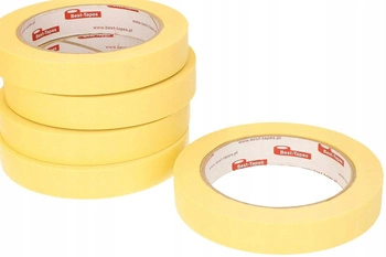 Maskovacia papierová páska 19 mm x 50 m sada 20 ks.