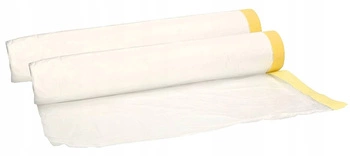 Maliarska fólia 360x20 ochranná plachta s páskou - 2 ks