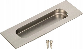 Kľučka posuvných dverí vložená obdĺžniková oceľ