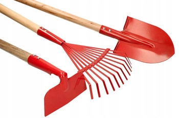 Mini sada záhradného náradia 4 ks. + rukavice