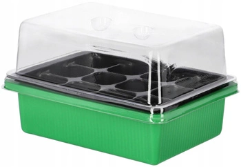 Prenosný 12-komorový mini domáci skleník