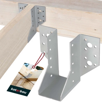 Vešiak na drevené trámy tesárske krokvové 50x105 mm