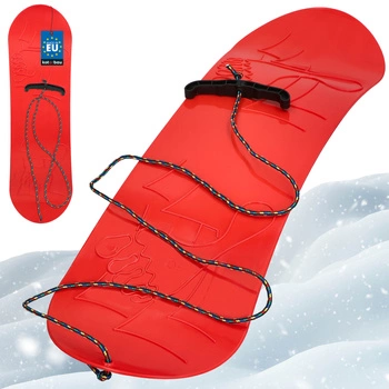 Snowboard detská snowboardová doska na jazdu po snehu červená