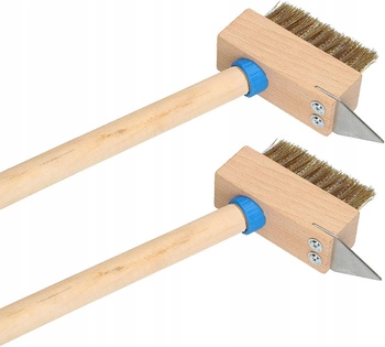 Drôtená škrabka na dlažbu - 2 ks.