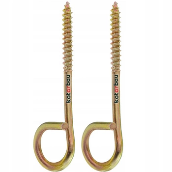 Výkyvný hák pre drevené trámy rukoväť skrutky m8 - 2 ks.