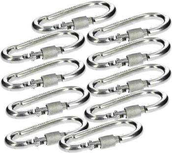 Twist karabína 140 lanový hák - 10 ks.