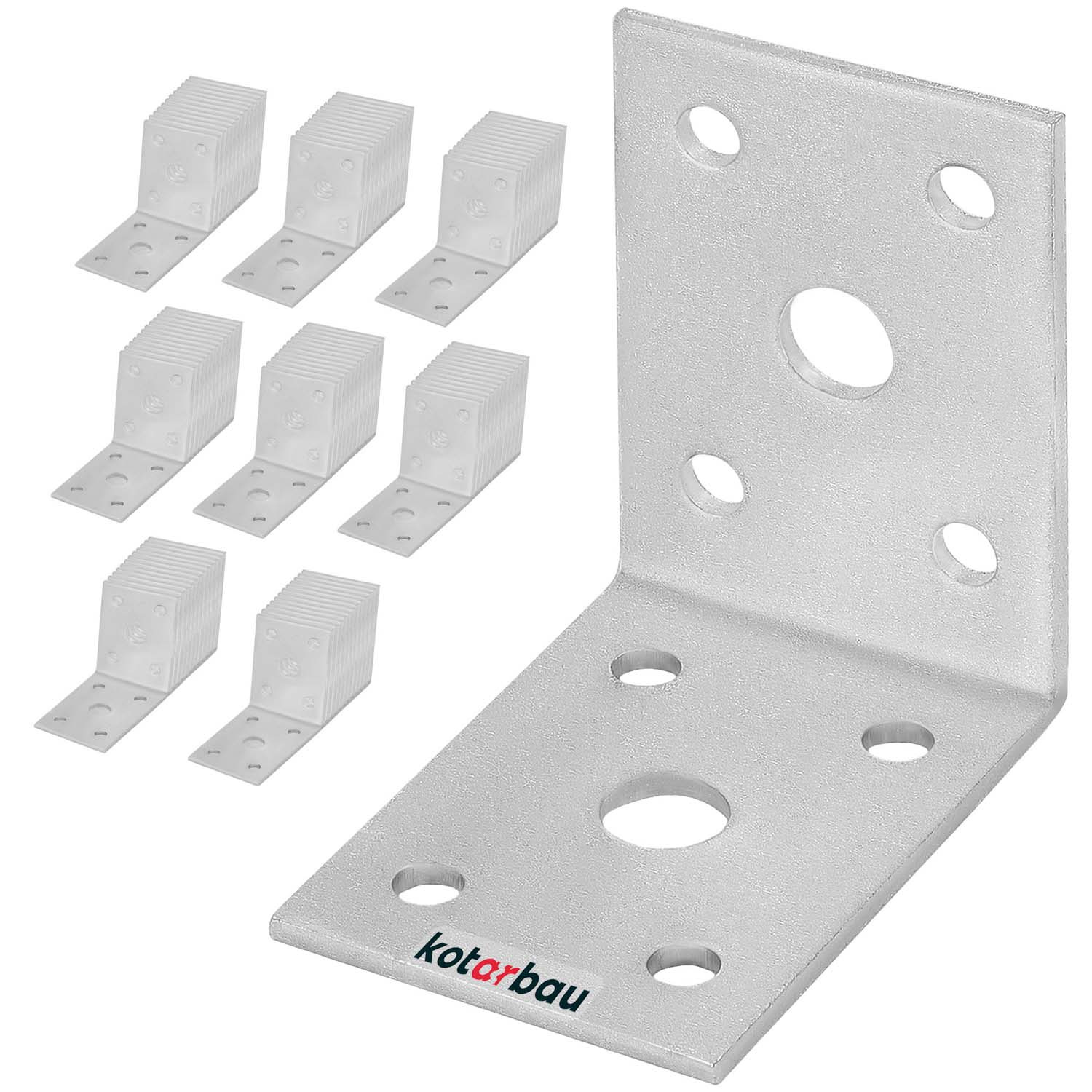 Uholník s prelisom 50x50x35 - 50 ks.