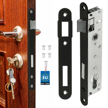 Zámka vložková úzka do dverí ľavá pravá vonkajšia vnútorná 90/22