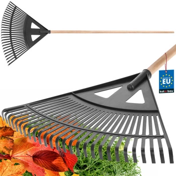 Záhradné hrable na lístie 580 mm