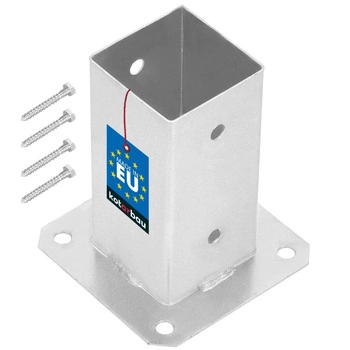 Základňa stĺpa priskrutkovaný držiak kotva 70x70