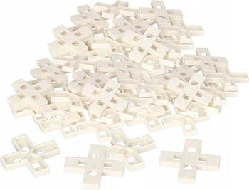 6 mm dištančné podložky pod dlaždice - 400 ks.