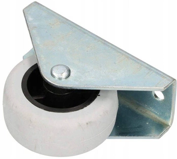 Transportné koleso na nábytok gumový oceľový valec ø40