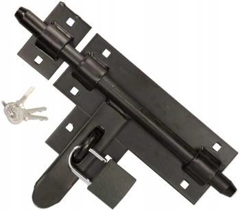 Garážová brána so závorou 270 mm pre bránu s visiacim zámkom