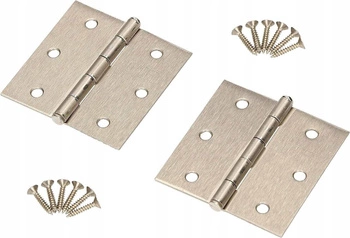 Univerzálny opletený záves 65 mm nikel sada 2 ks.