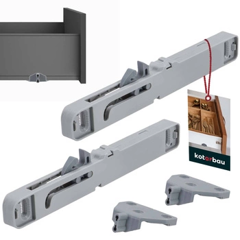 Brzda zásuvky metalbox 149x27 mm