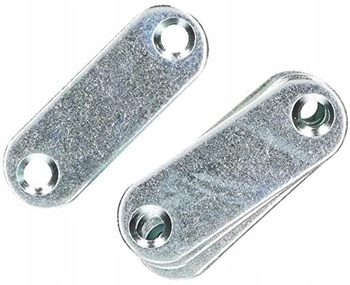 Plochý konektor 42 mm nábytková rovná doska - 50 ks.