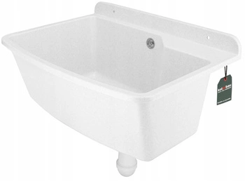 Pracovný drez granitový drez - Farba biela