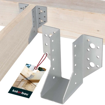 Vešiak na drevené trámy tesárske krokvové 45x108 mm