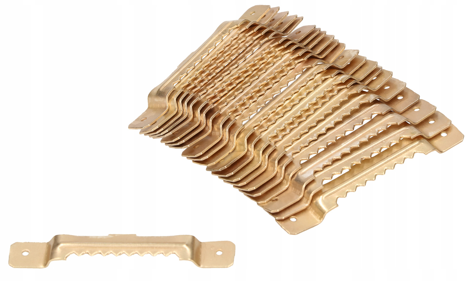 Krokodílí zubatý držiak na zrkadlo 100 ks