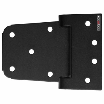 Oceľový záves brány 100x52 mm