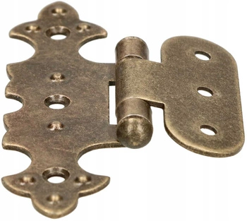 Dekoračné nábytkové závesy asymetrické pre retro nábytok s patinou