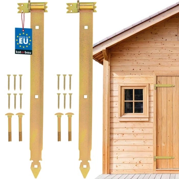 Záves na opasok ozdobný zlatý 600 mm sada 2 ks.