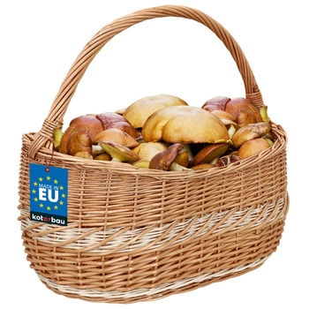 Prútený košík 45x28 cm