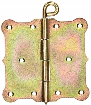 100x100 mm konštrukcia plochý pozinkovaný záves 10 ks.