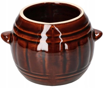 Kameninový sud hnedý 1 l