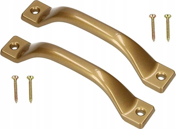 Kľučka nábytková antaba 140 na skrinky zásuvky 2 ks - Farba zlatá