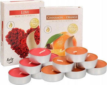Sada ohrievačov sviečok s vonnými náplňami - 12 ks