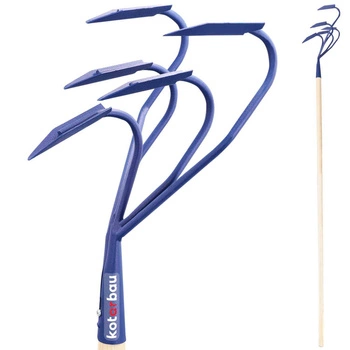 Ručný kultivátor 5-zubý kyprič pôdy